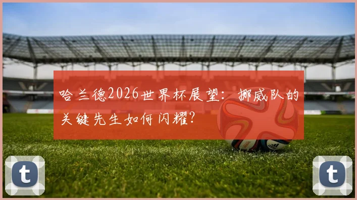 哈兰德2026世界杯展望：挪威队的关键先生如何闪耀？